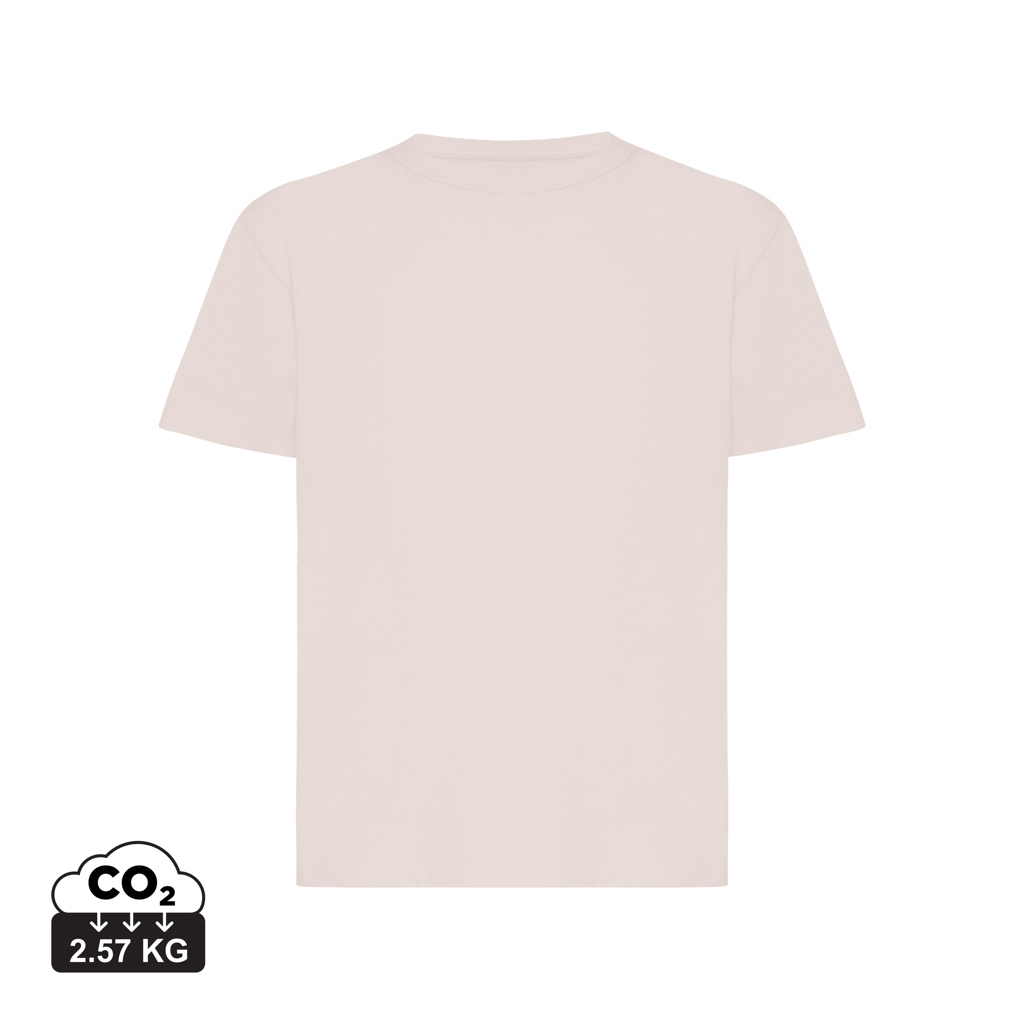 T-shirt promotionnel Enfant coton bio 160g Koli Iqoniq cloud pink